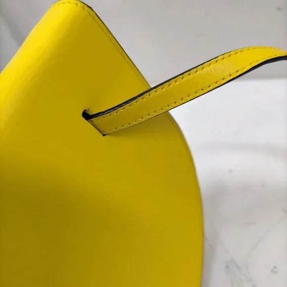 LOEWE Yellow Leather Crossbody Bag mon375-101425
